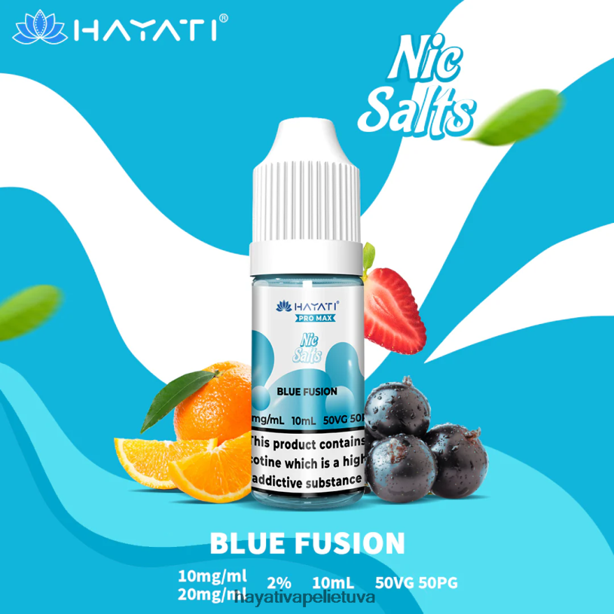 Hayati Pro Max nikinės druskos mėlyna sintezė Hayati vapes wholesale FFBB0Z229