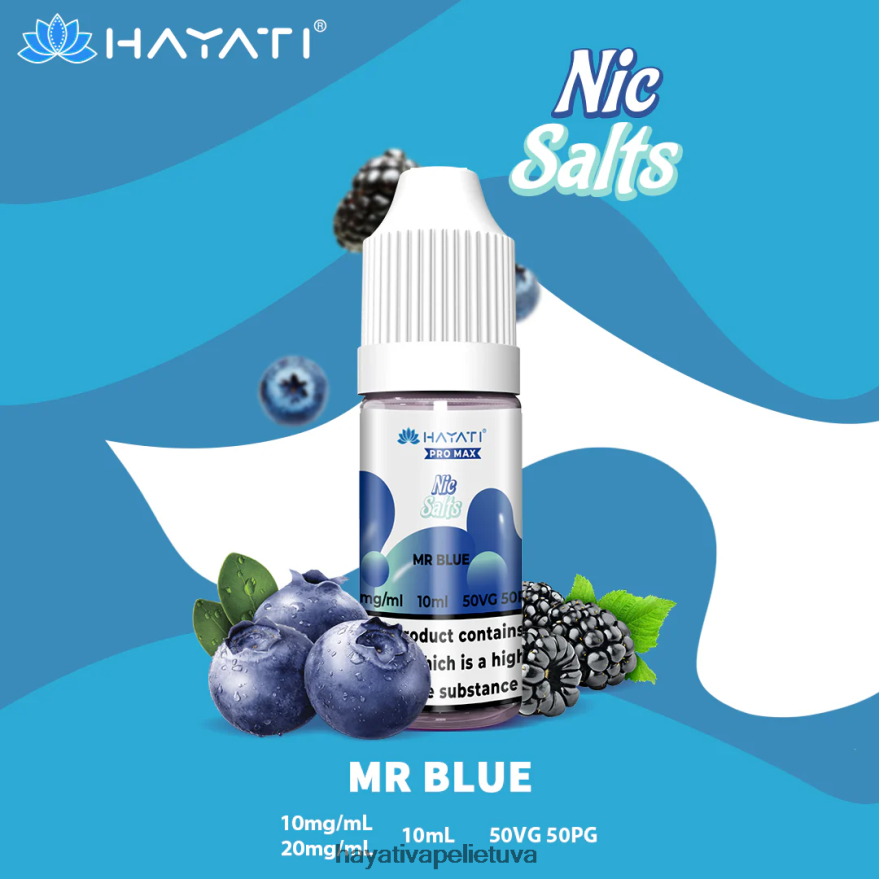 Hayati Pro Max nikinės druskos ponas mėlynas Hayati lietuva FFBB0Z251