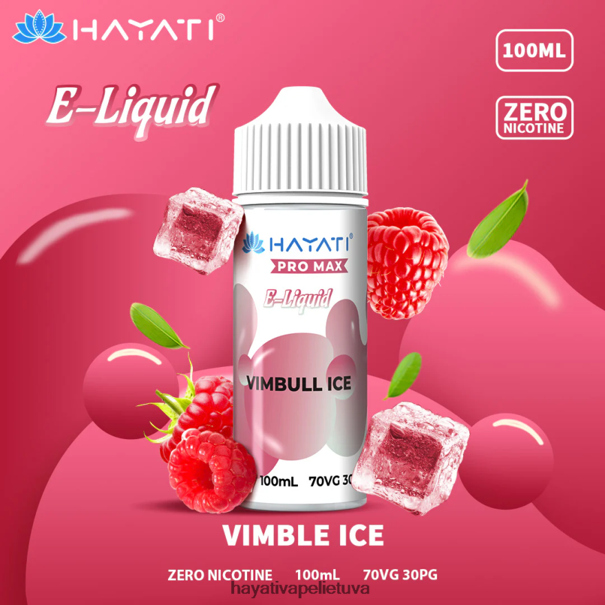 Hayati Pro Max nikinės druskos vimbulio ledas Hayati vapes wholesale FFBB0Z259