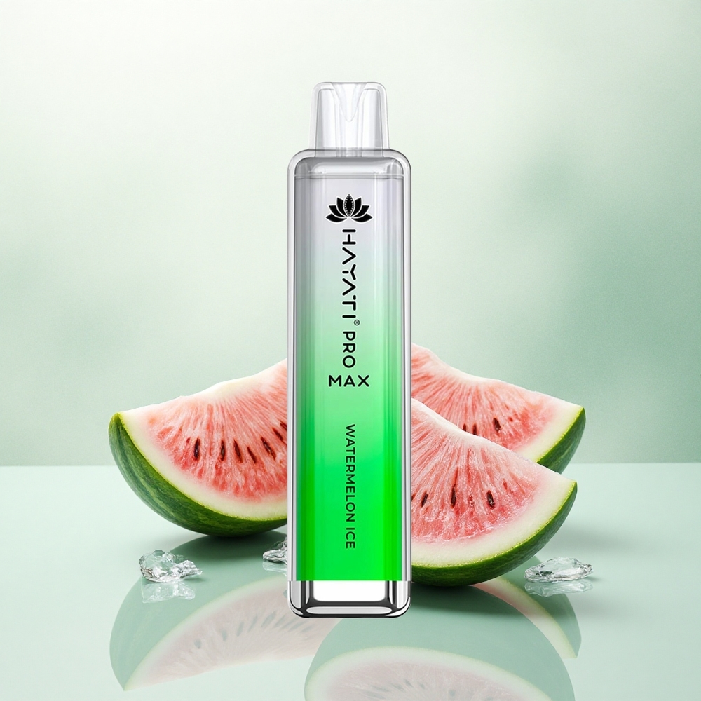 Hayati Pro Max 4000 Puffs Arbūzo Ledas su 5% nikotino ir 1400mAh