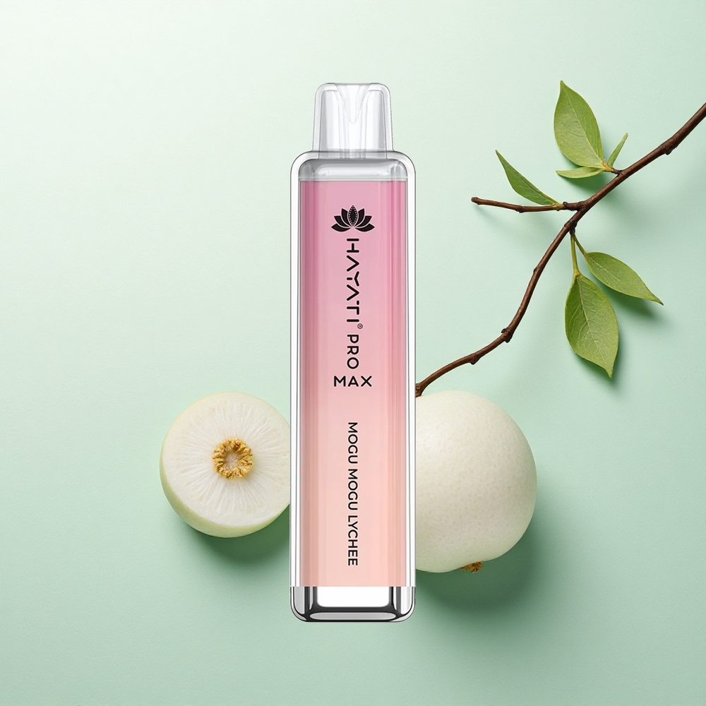 Hayati Pro Max 4000 Puffs Laišinis Mogu Mogu Lyčių Kristalinis 5% Nikotino 1400mAh