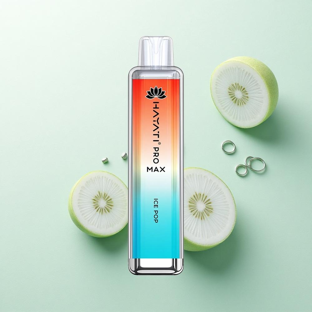 Hayati Pro Max 4000 Puffs Ledo Stikainė su 5% Nikotino ir 1400mAh