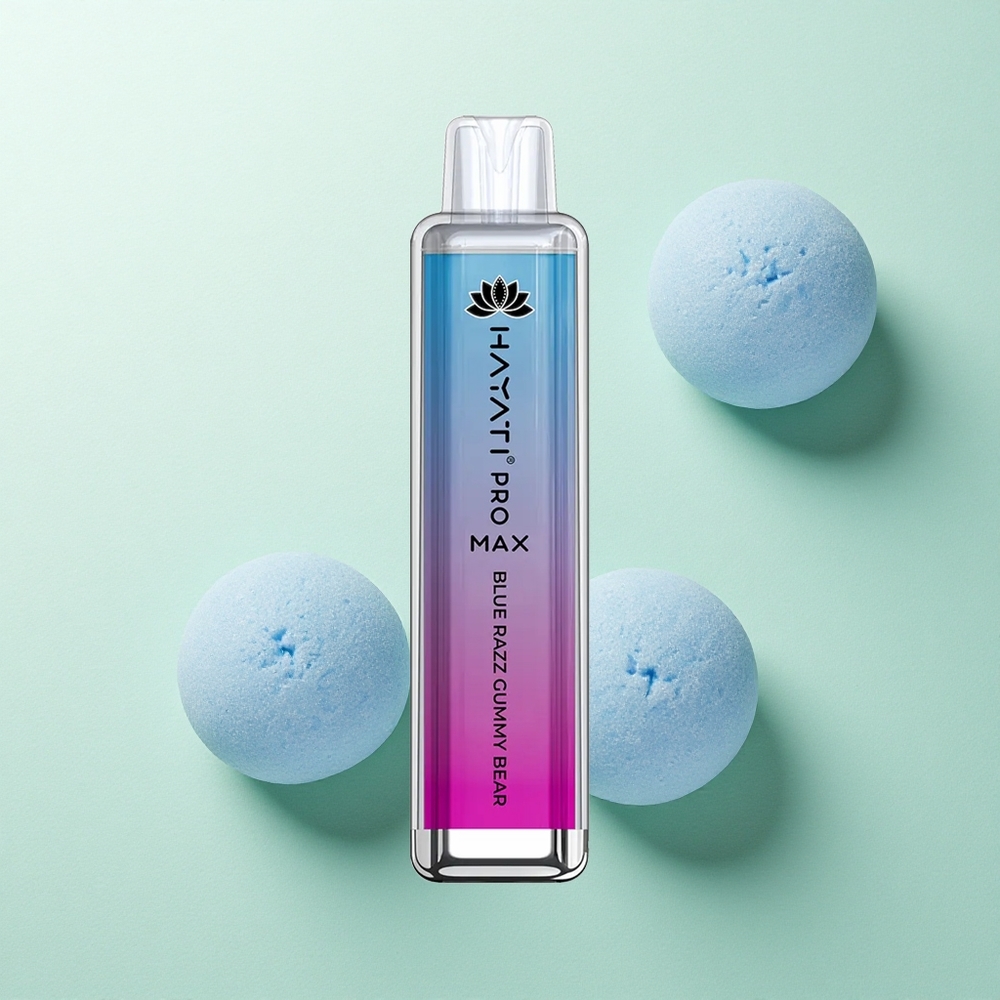 Hayati Pro Max 4000 Puffs Mėlynasis Serbentų Guminukas su 1400mAh ir 2ml Bakas