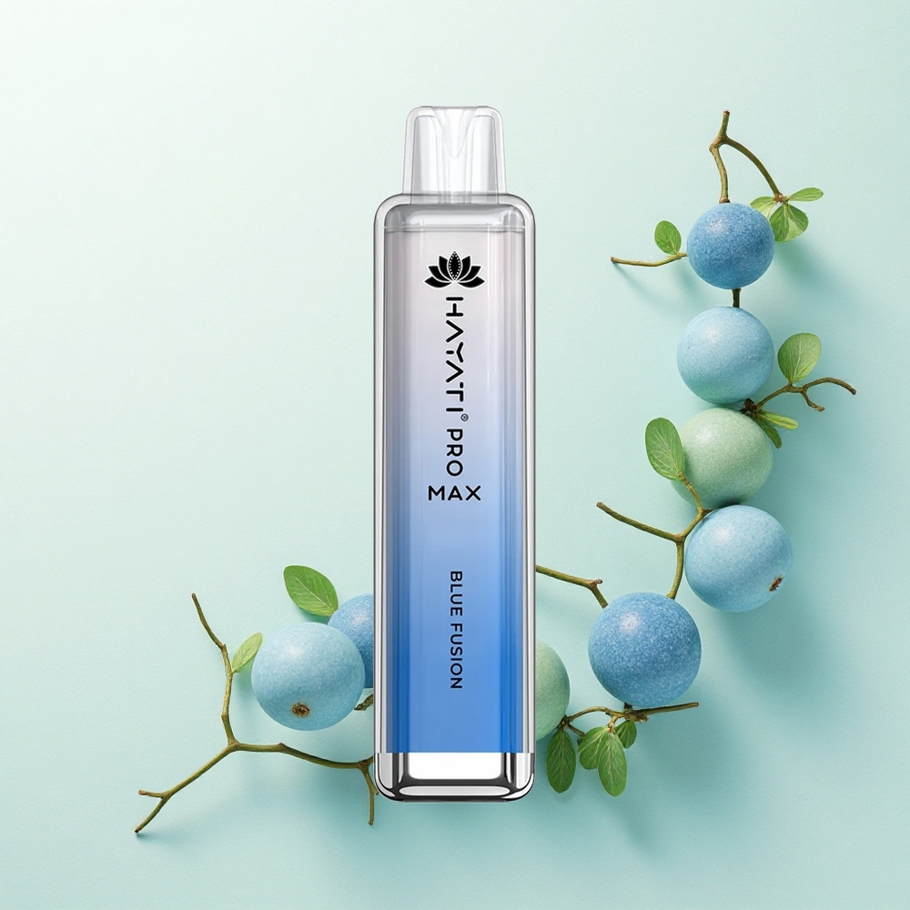 Hayati Pro Max 4000 Puffs Mėlynojo Sinergijos Dvigubas 1.1 Omų Tinklas 1400mAh