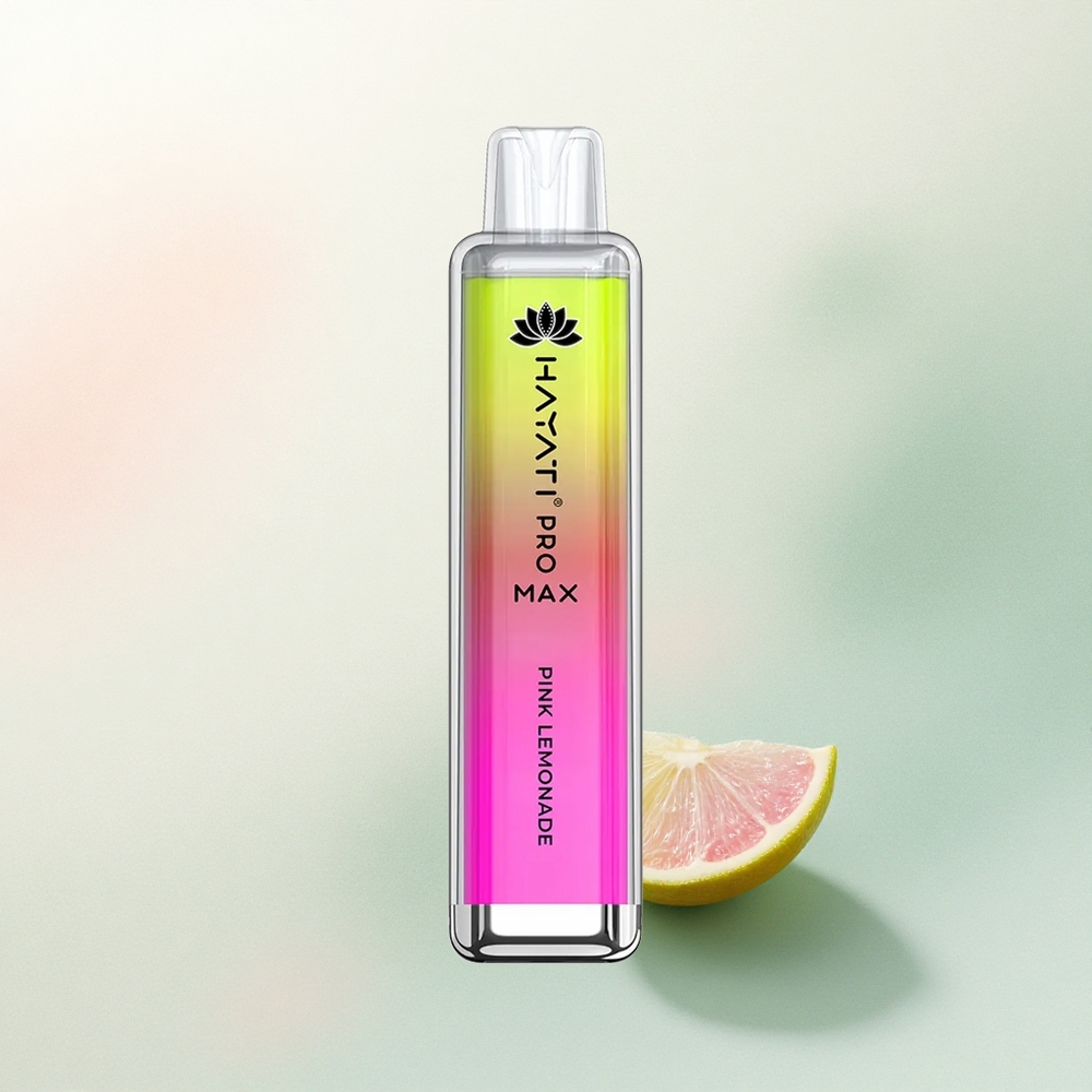 Hayati Pro Max 4000 Puffs Rūgščios citrinos limonadas su 5% nikotino ir 1400mAh