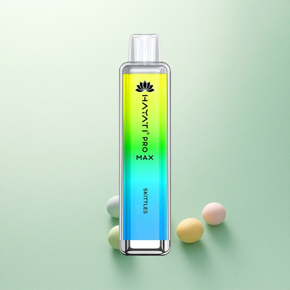 Hayati Pro Max 4000 Puffs Sriubelės Kristalinis 5% Nikotino 1400mAh