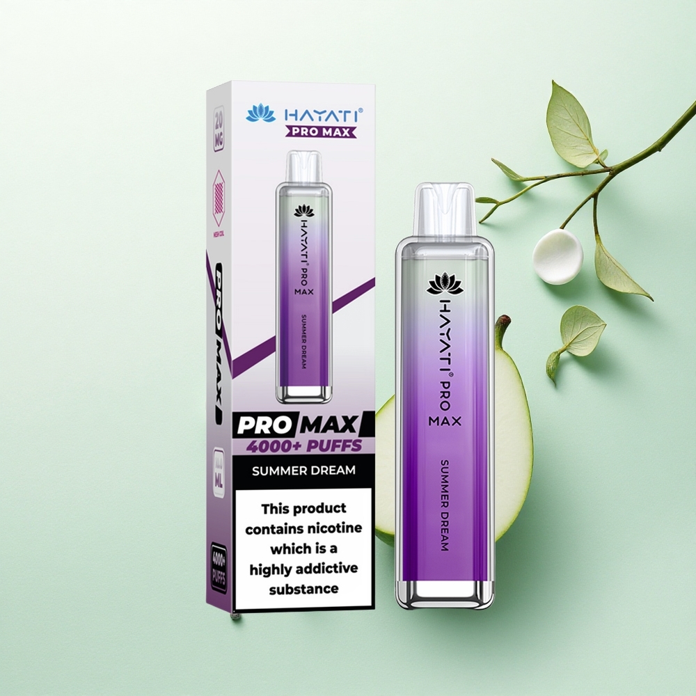 Hayati Pro Max 4000 Puffs Vasaros Sapnas 5% Nikotino 1400mAh