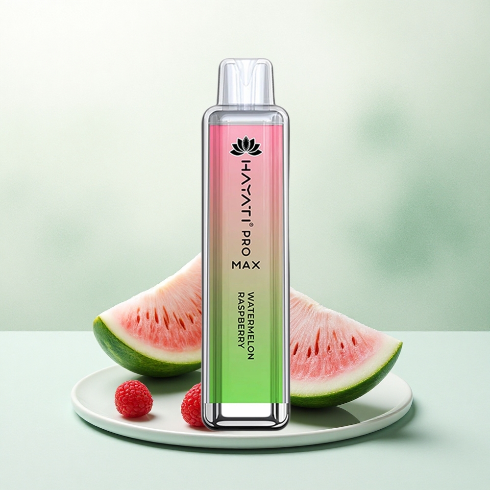 Hayati Pro Max 4000 Puffs Žemuoginis Arbūzas su 5% nikotino ir 1400mAh