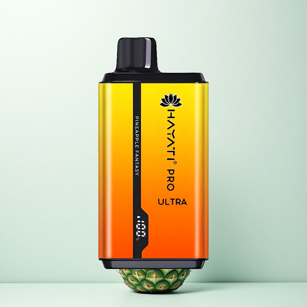 Hayati Pro Ultra 15000 Puffs Ananasų Fantazija 850mAh 24ml 2% nikotino