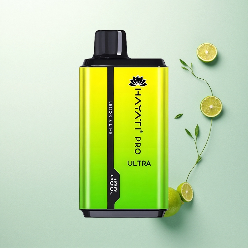 Hayati Pro Ultra 15000 Puffs Citrina & Žalioji su 850mAh ir 2% nikotino