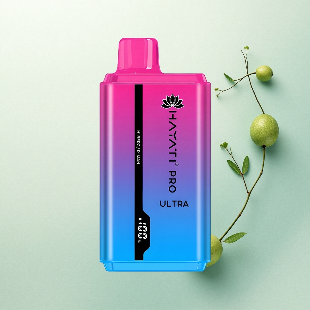 Hayati Pro Ultra 15000 Puffs H' Bergas P' Vyras 850mAh 24ml Nikotinas 2%