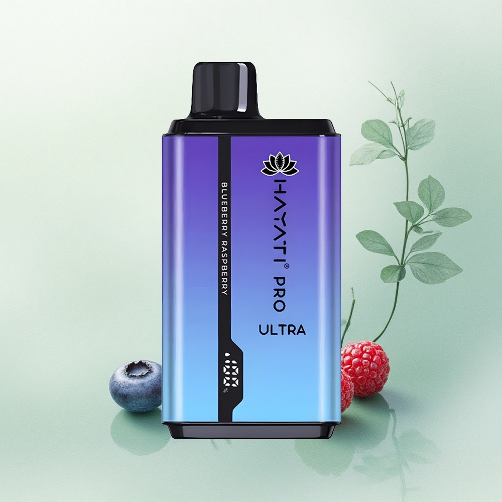 Hayati Pro Ultra 15000 Puffs Mėlynės Avietės 850mAh 24ml