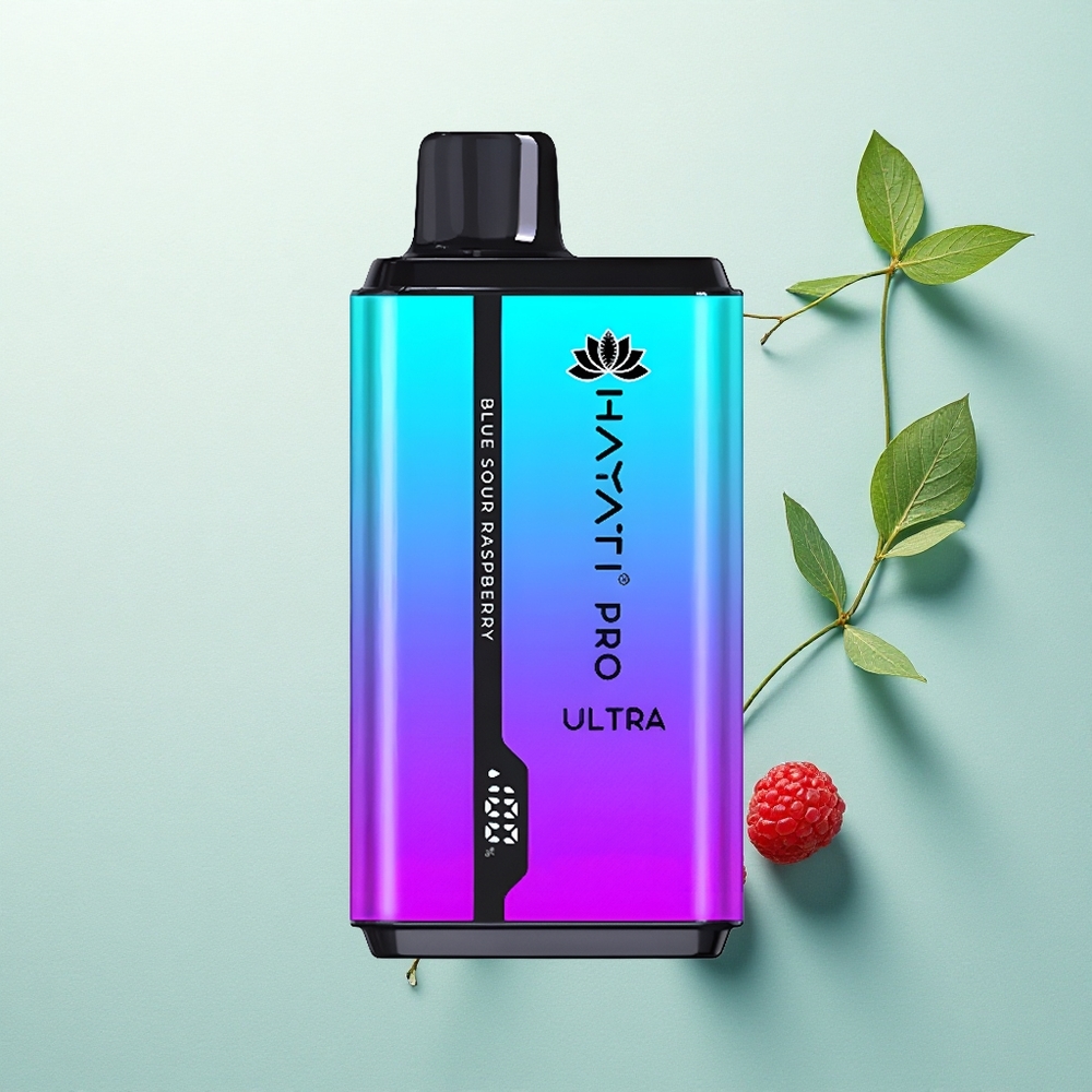 Hayati Pro Ultra 15000 Puffs Mėlyna Rūgščiavaisinė su 2% nikotino ir 850mAh