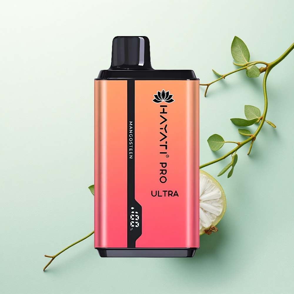 Hayati Pro Ultra 15000 Puffs Mangostanas su 850mAh ir 2% nikotino