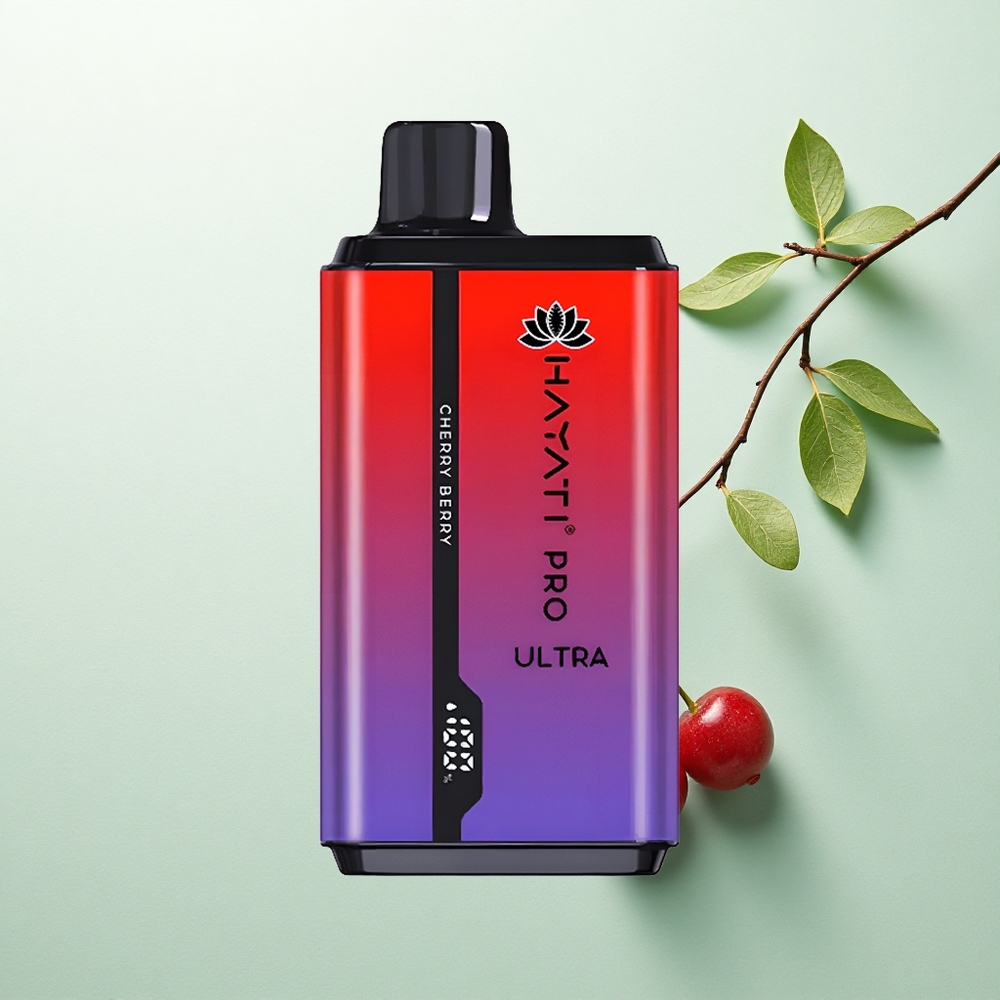 Hayati Pro Ultra 15000 Puffs Uoginė Gervuogė 850mAh 24ml 2% nikotino