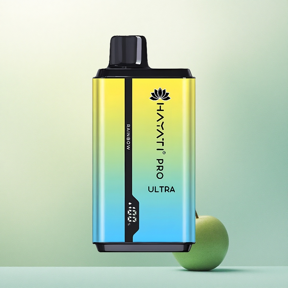 Hayati Pro Ultra 15000 Puffs Vaivorykštė 850mAh 24ml