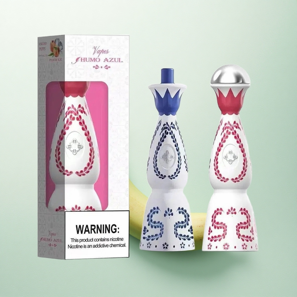 Humo Azul 15000 Puffs Banana 20mL 5% nikotino 500mAh