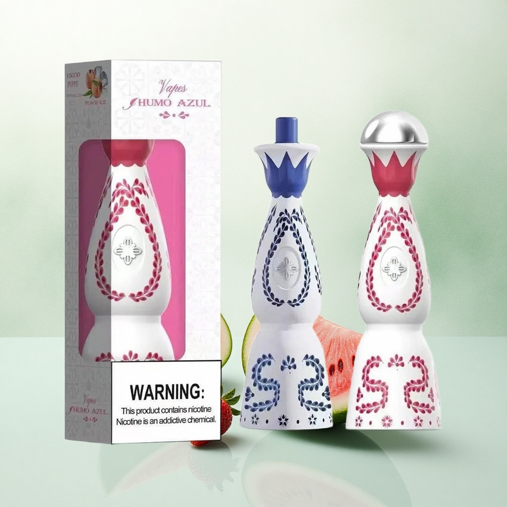 Humo Azul 15000 Puffs Braškių Arbūzas 5% nikotino 500mAh