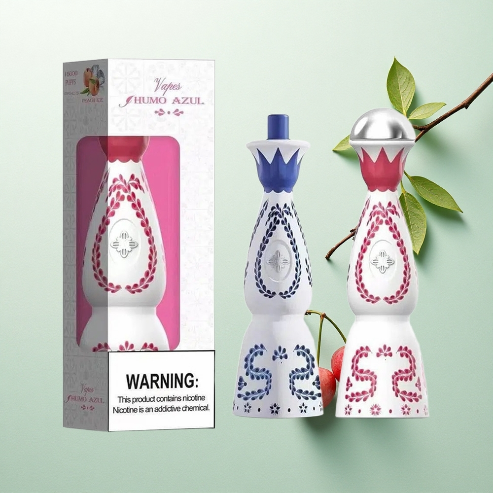 Humo Azul 15000 Puffs Kalifornijos Vyšnia su 5% nikotino ir 500mAh