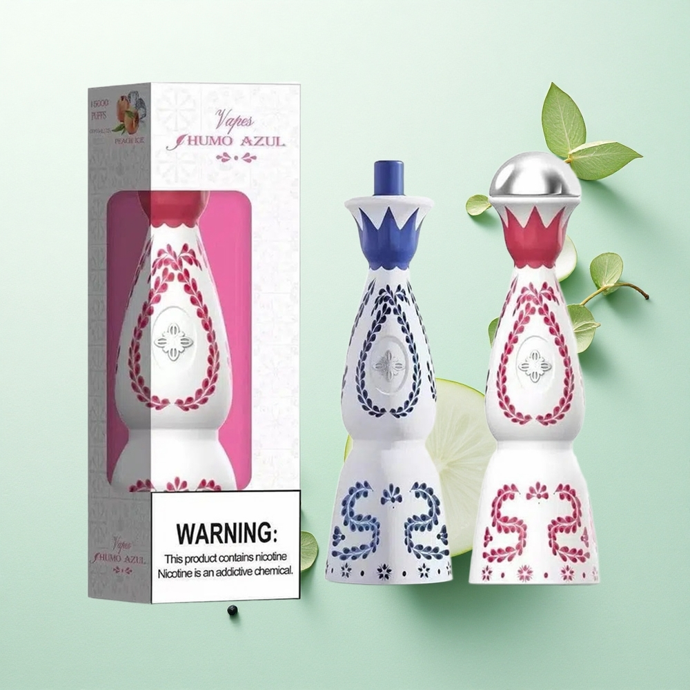 Humo Azul 15000 Puffs Miami Mėta 5% Nikotino 500mAh