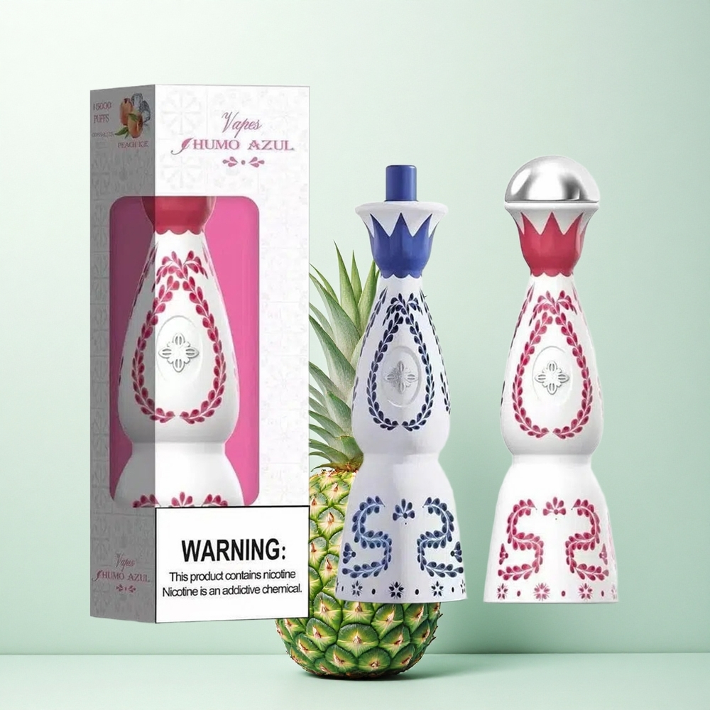 Humo Azul 15000 Puffs Tropinė Ananasas su 5% Nikotino ir 500mAh