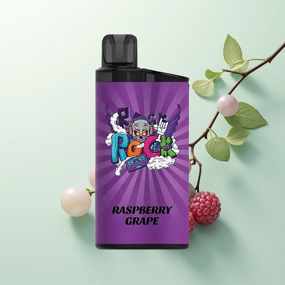 IGET Bar 3500 Puffs Aviečių Vynuogių 1400 mAh Mesh