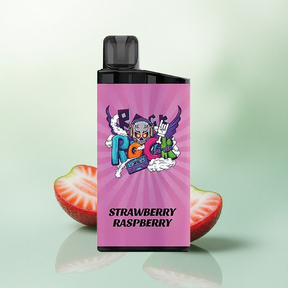 IGET Bar 3500 Puffs Braškių Aviečių 1400mAh Mesh