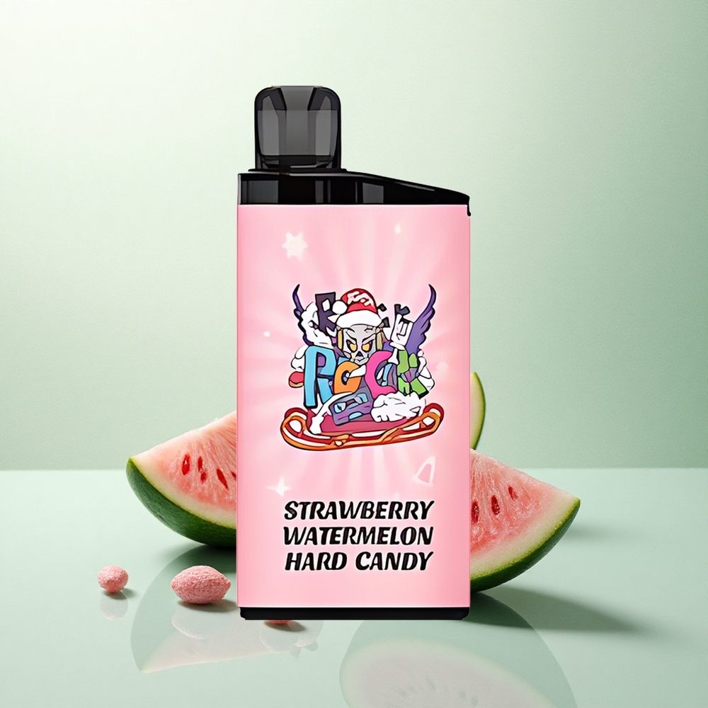 IGET Bar 3500 Puffs Braškinis Arbūzas Kietasis Saldainys su 1400 mAh ir 1.2 Ohm