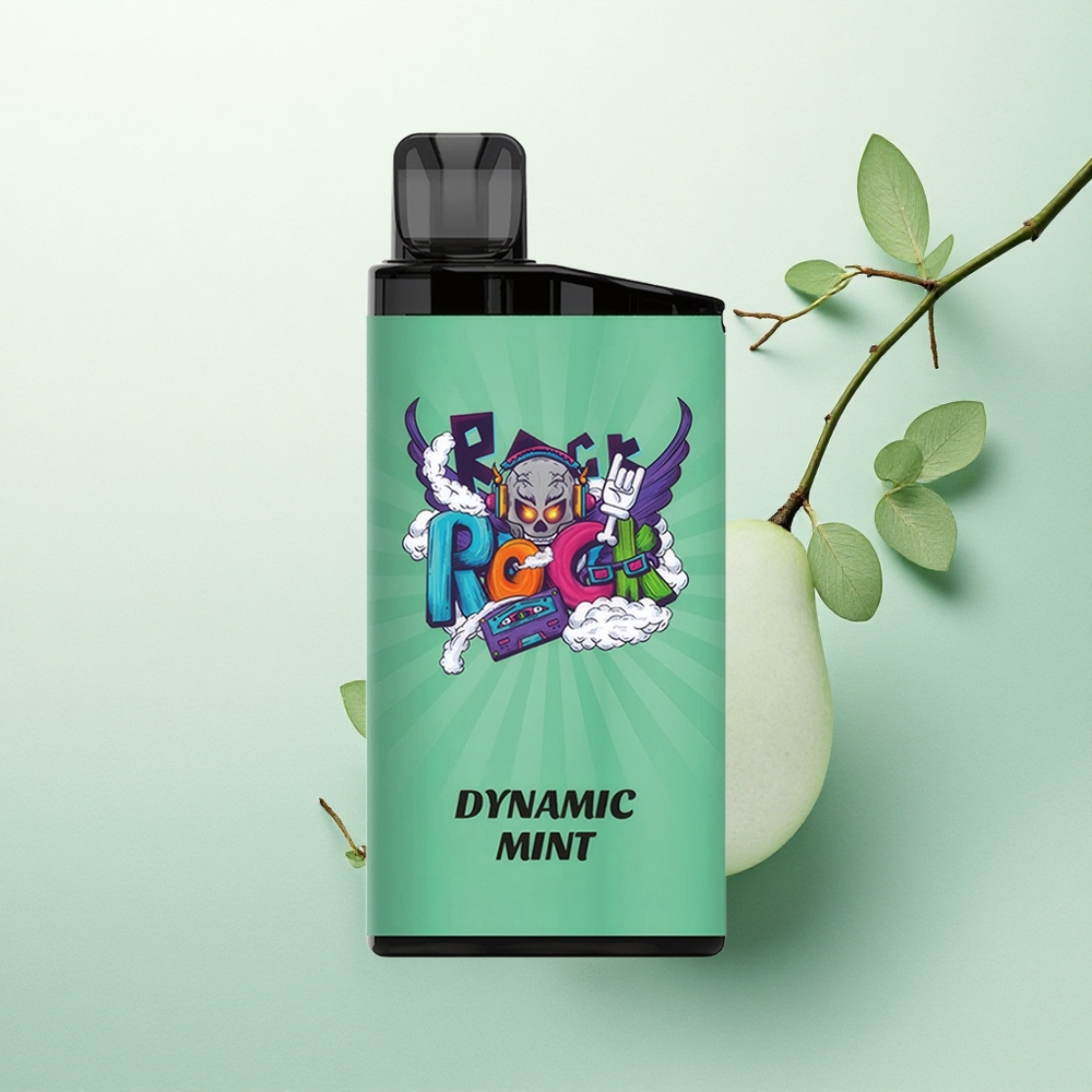 IGET Bar 3500 Puffs Dinamiškas Muntas su 1400 mAh ir 1,2 Omų Tinklelio Ritė