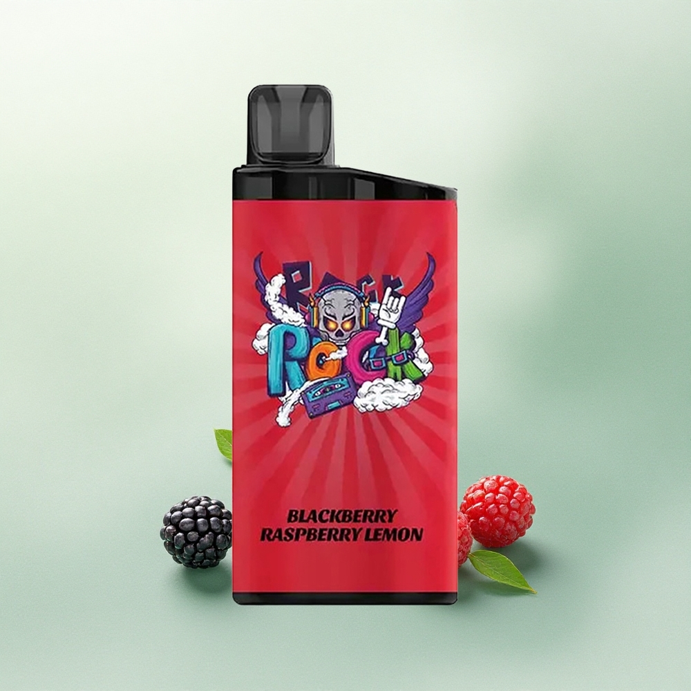 IGET Bar 3500 Puffs Juodųjų aviečių avietės citrina su 1400 mAh ir 1,2 Ohm tinklelio ritė