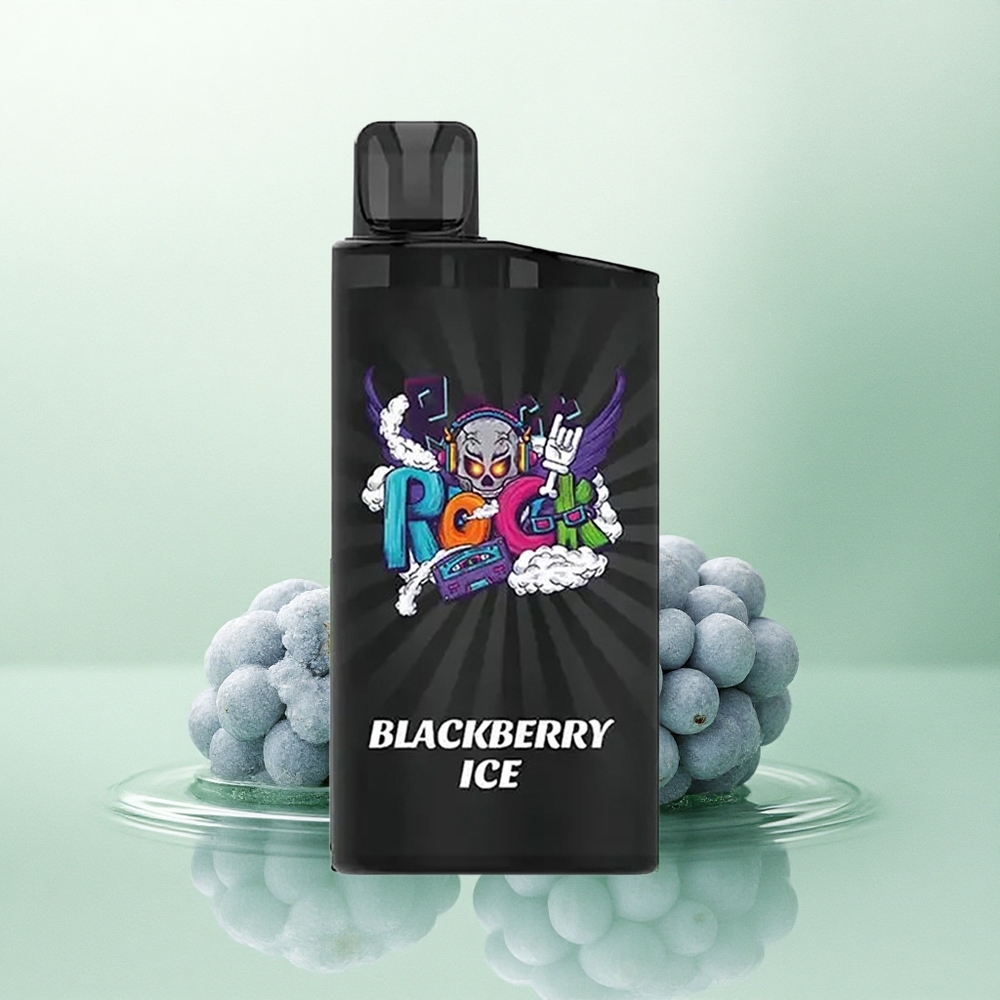 IGET Bar 3500 Puffs Juodųjų serbentų ledai su 1400 mAh ir 1,2 Ω Mesh