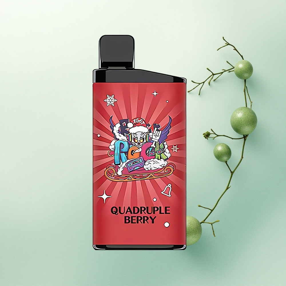 IGET Bar 3500 Puffs Keturgubų Uogų 1400 mAh