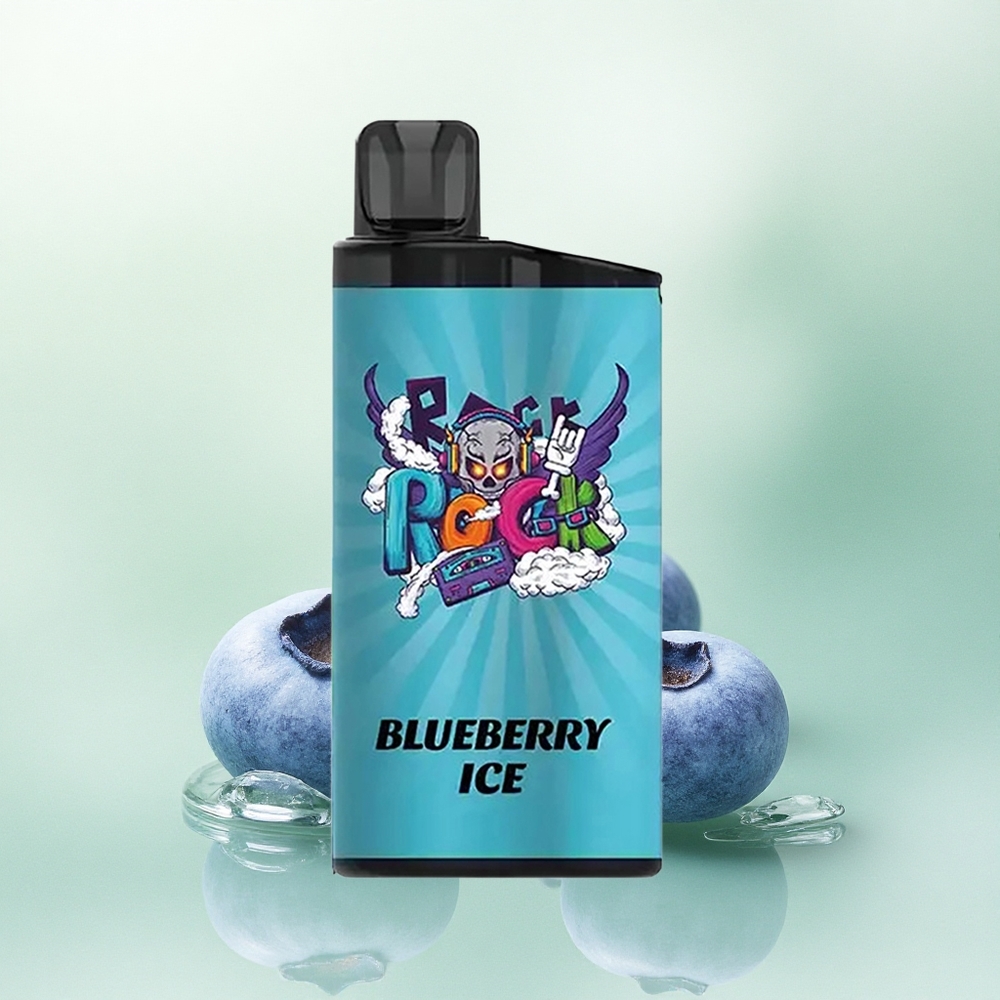 IGET Bar 3500 Puffs Mėlynųjų Uogų Ledas 1400 mAh