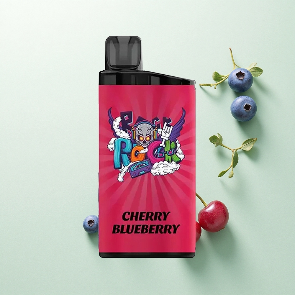 IGET Bar 3500 Puffs Vyšnių Mėlynės 1400 mAh PC+ALU