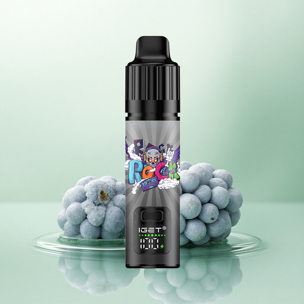 IGET BAR PLUS S3 POD 10000 Puffs Juodųjų serbentų ledai su 5% nikotino ir 950 mAh