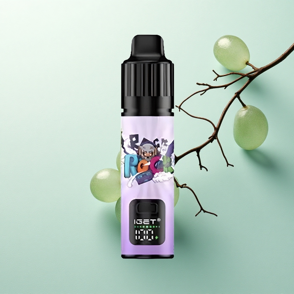 IGET BAR PLUS S3 POD 10000 Puffs Vynuogių Ledas 5% nikotino 950 mAh