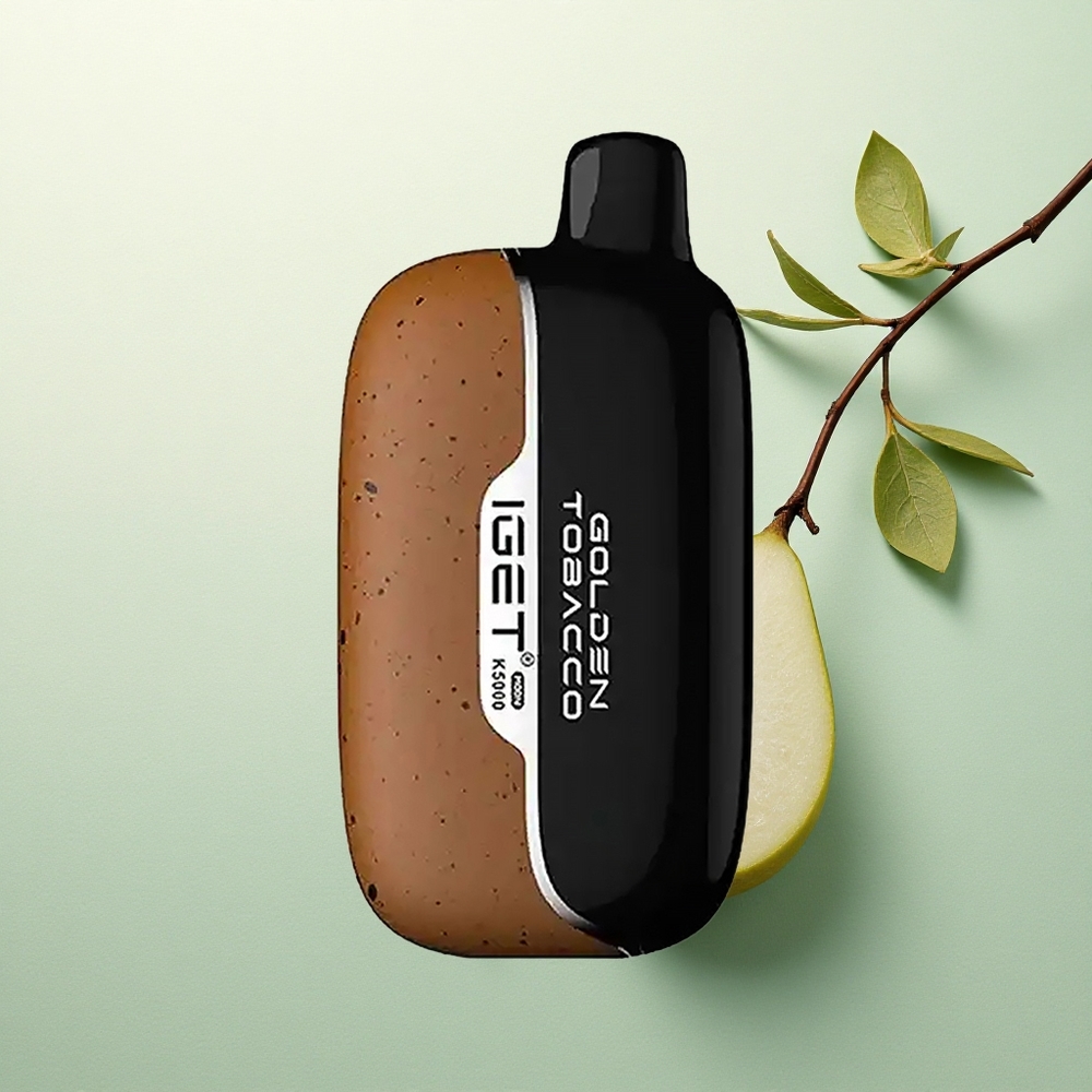 IGET Moon K5000 Puffs Auksinio Tabako K5000 Dūmai PC 1.35 Ohm