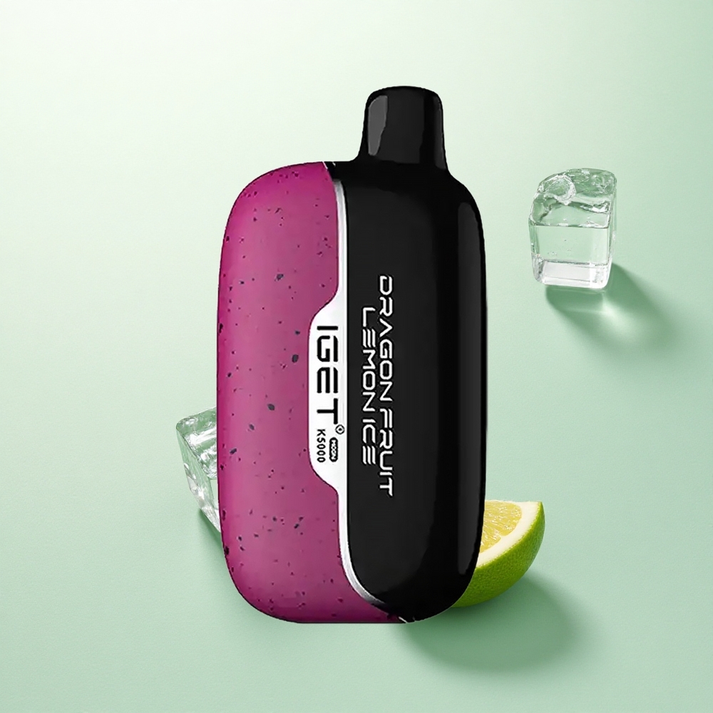 IGET Moon K5000 Puffs Drakono Vaisiaus Citrinų Ledas su 5000 Puff ir 81,5 g