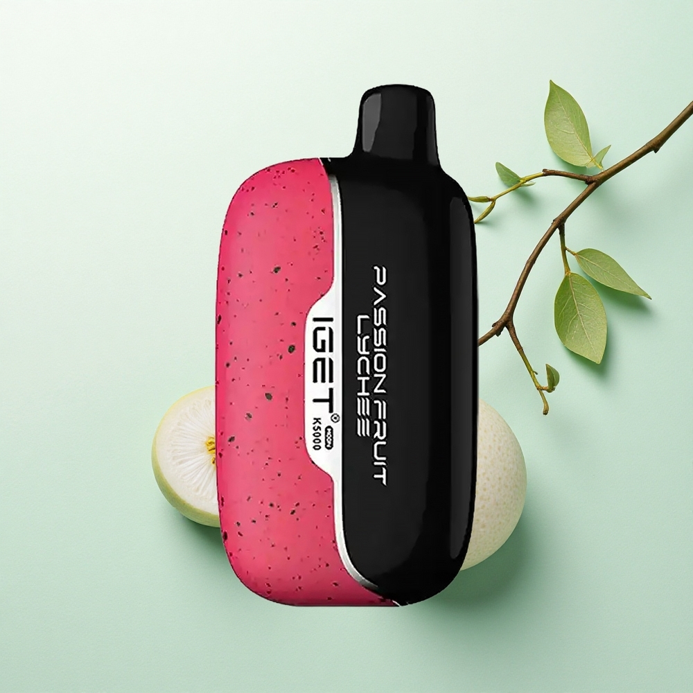 IGET Moon K5000 Puffs Marškininis Vaisius Lyčių su 5000 Puffs, 81.5 g, 1.35 Ohm