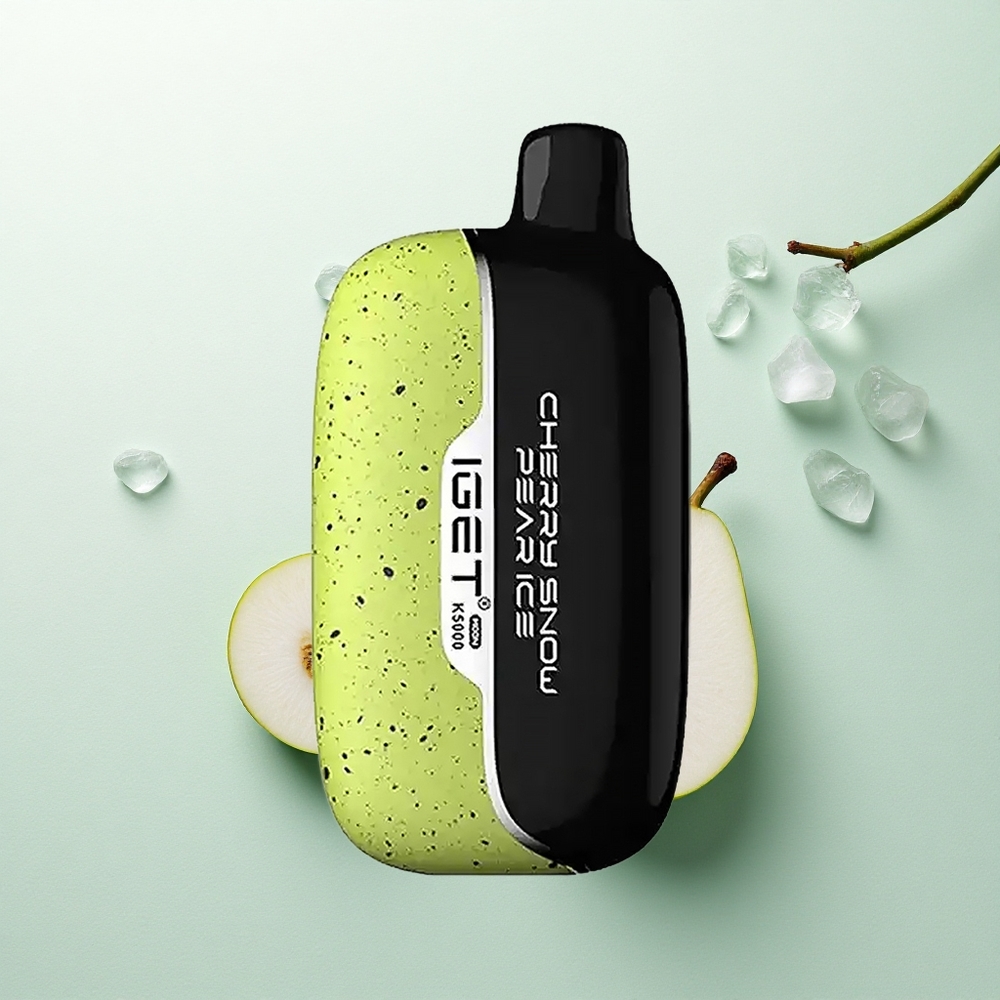 IGET Moon K5000 Puffs Vyšnių Sniego Kriaušių Ledas 81.5g PC 1.35 Ohm