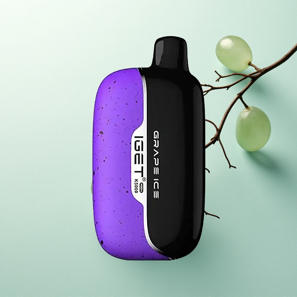 IGET Moon K5000 Puffs Vynuogių Ledas PC 1.35 Ohm