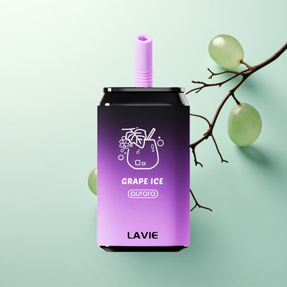 Lavie Aurora 11000 Puffs Vynuogių Ledas 22ML 650mAh