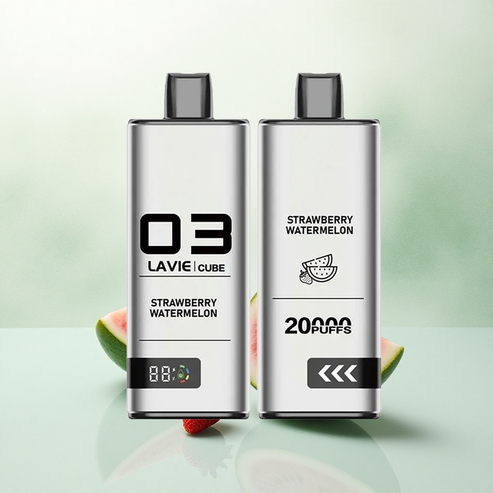 Lavie Cube 20000 Puffs Braškinis Arbūzas 5% nikotino 600mAh