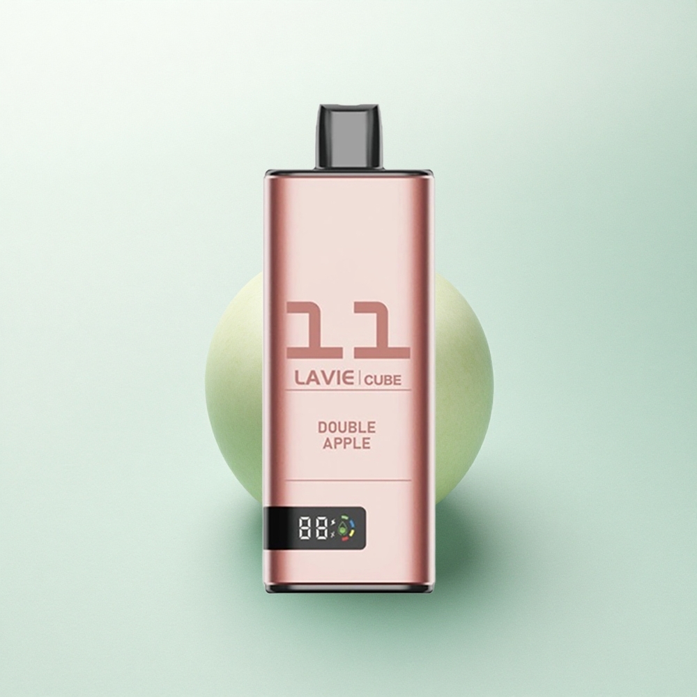 Lavie Cube 20000 Puffs Dvigubas Obuolys 28ML 5% Nikotino 600mAh
