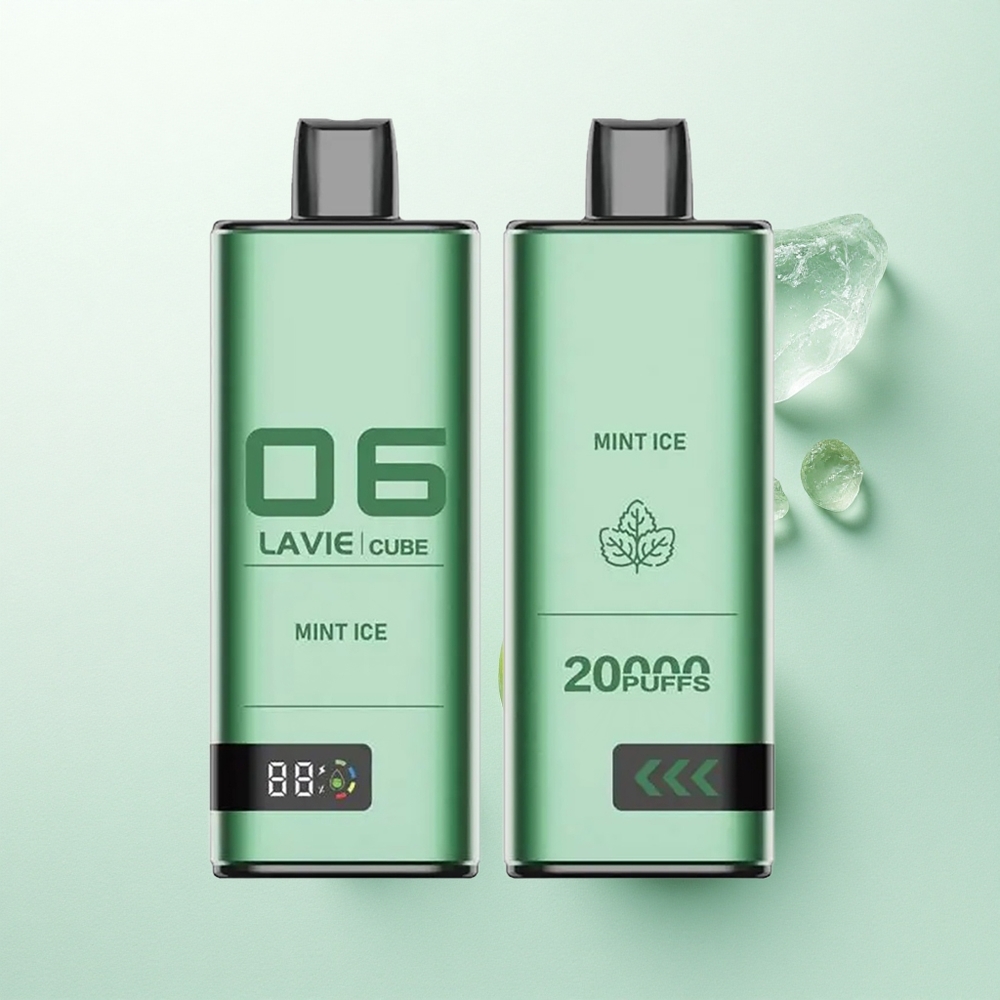 Lavie Cube 20000 Puffs Mėtų Ledas 28ML 5% Nikotino