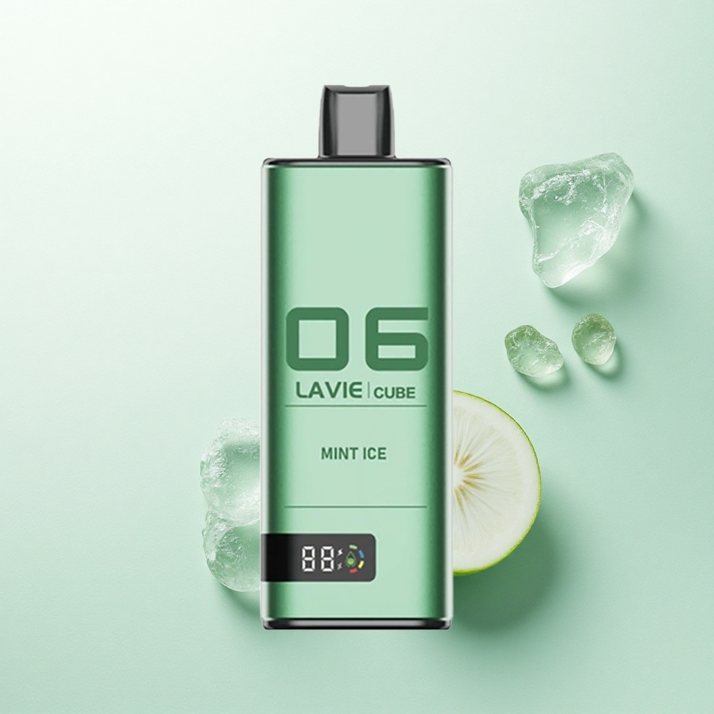 Lavie Cube 20000 Puffs Mėtų Ledas 28ML 5% Nikotino