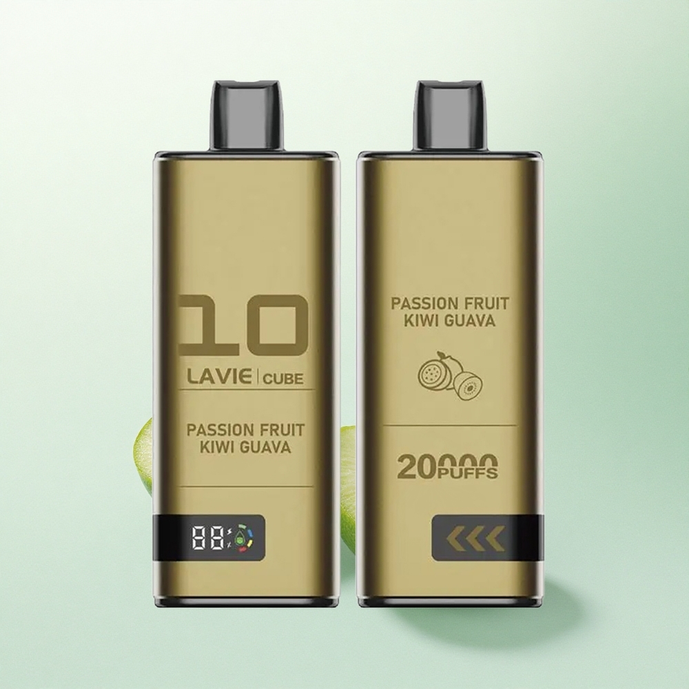 Lavie Cube 20000 Puffs Marakuodžio KIWI GVAJAVA 28ML 5% nikotino