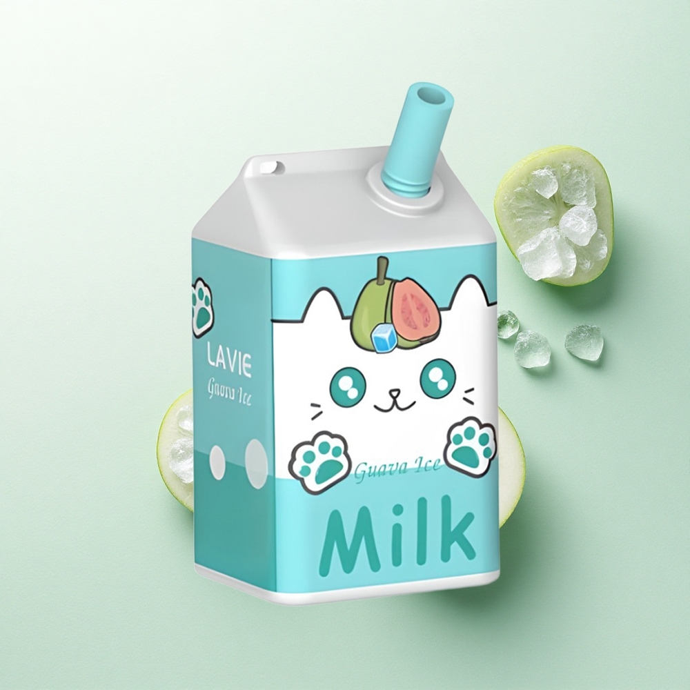 Lavie Milk 7000 Puffs Guavų Ledas 600mAh