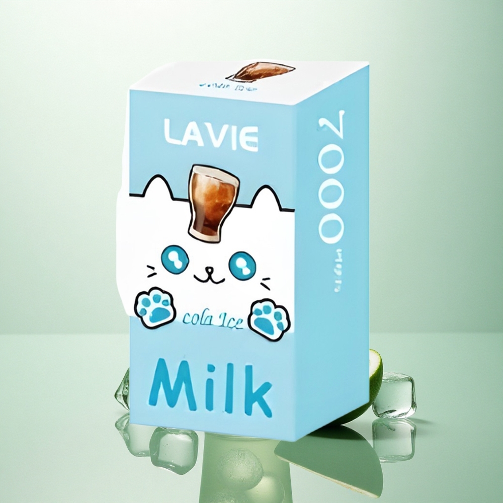 Lavie Milk 7000 Puffs Kola Ledas 16ML 600mAh