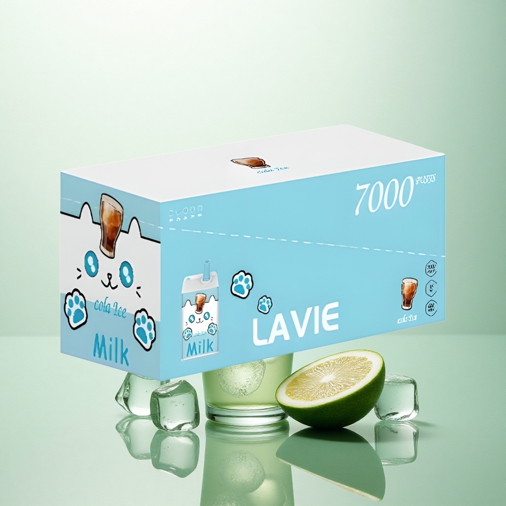 Lavie Milk 7000 Puffs Kola Ledas 16ML 600mAh